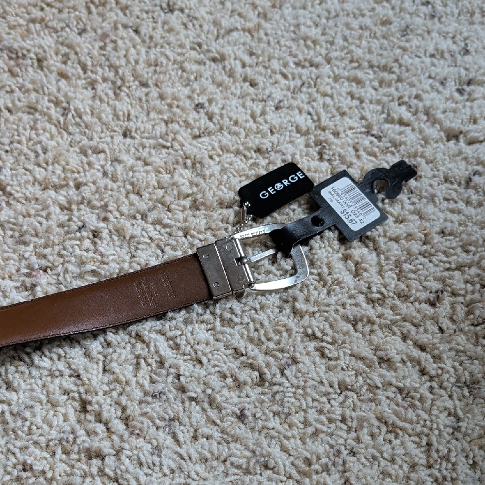 George Brown Leather Men's Belt